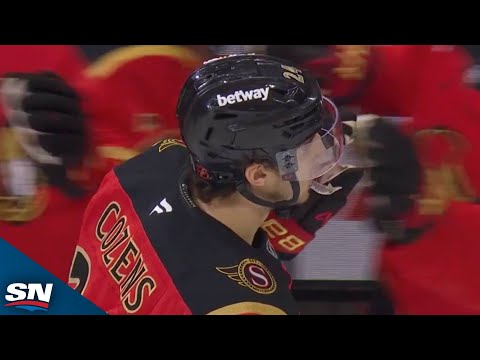 Senators' Dylan Cozens And Jordan Spence Strike Twice In 16 Seconds Vs. Golden Knights