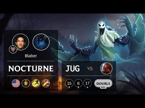 Nocturne Jungle vs Gragas - NA Challenger Patch 9.17