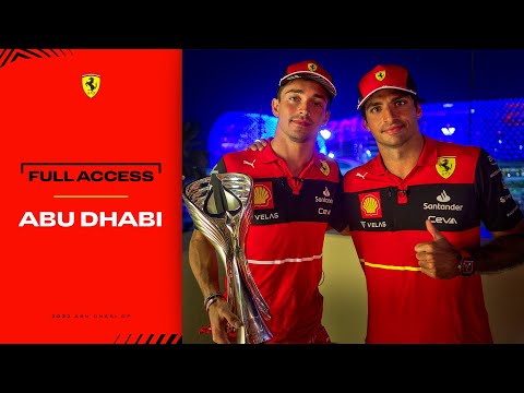 SF Full Access - 2022 Abu Dhabi GP | Sealing the Deal 🏆
