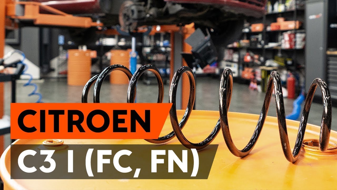 Comment changer : ressort de suspension avant sur Citroen C3 1 - Guide de remplacement