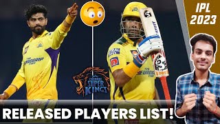 5 Players CSK set to RELEASE before 2023 Auction | CSK Released Players List | Dr. Cric Point