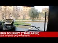 BUS JOURNEY TIMELAPSE ATAC Roma Rome 558 Cinecittà MA Gardenie
