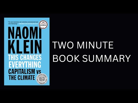 This Changes Everything by Naomi Klein Book Summary