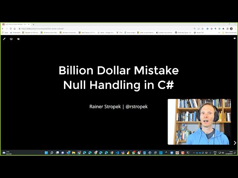 BASTA 2022: Billion Dollar Mistake - Null Handling in C#