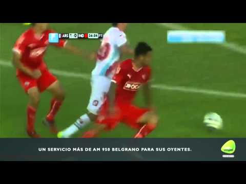 Gol de Brahian Alemán - Arsenal vs. Independiente (1-0)