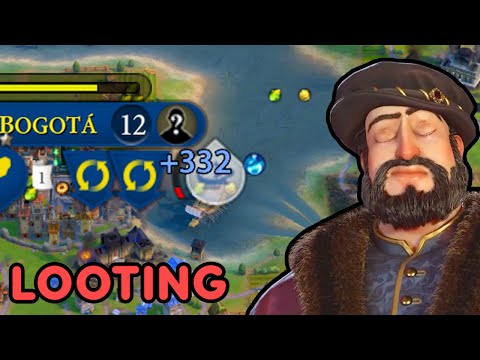 LOOTING my way to a SCIENCE victory? (Real?!) - Civ 6 Maritime Modpack