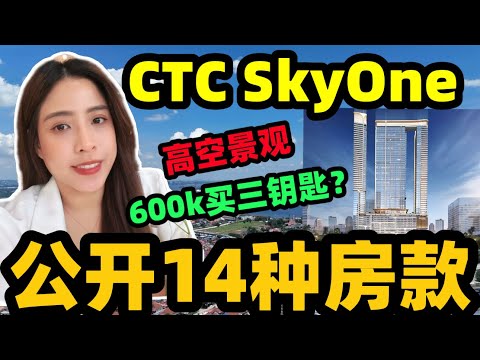 SkyOne高空景观！6xxk买RTS旁边！公开14种房款！