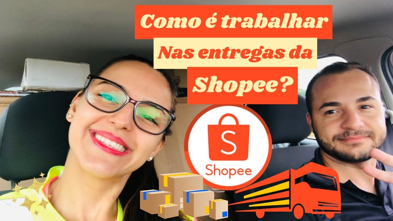 COMO É TRABALHAR NAS ENTREGAS DA SHOPEE? 📦