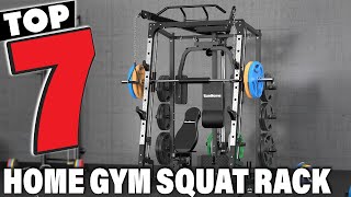 7 Best Squat Rack for Home Gym: Perfect for Strength Training