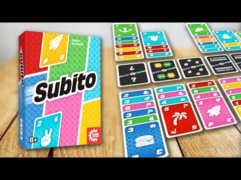 SUBITO - Game Rules TV (German Game Instructions) - GAME FACTORY