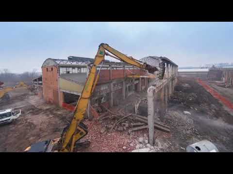 Demolizione ex Fonderia Castelli - Carbonara Scrivia (AL)