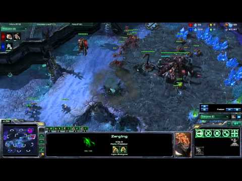 Starcraft 2 MLG Winter Championship 2012 IdrA vs Polt ZvT 1/3 Shakuras Plateau cast blueriver