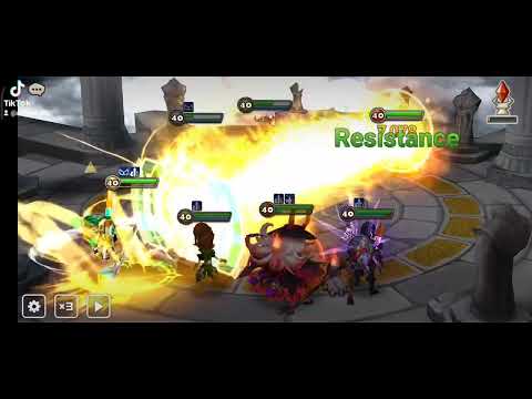 Combo Arena Dark Eivor #summonerswar #summonerswarid