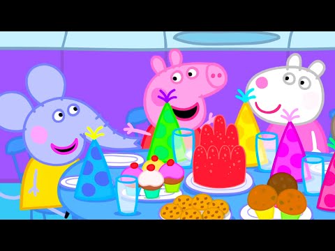 Capa de Festa de aniversário do Edmond Elephant | Peppa Pig Português Brasil Episódios Completos