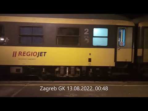 1220 Split/Rijeka- Ogulin- Zagreb GK - Bratislava - Brno- Prag