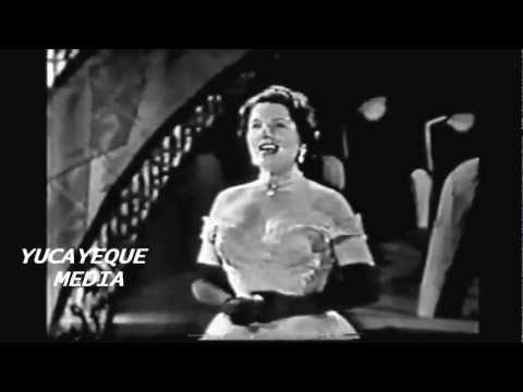 LIBERTAD LAMARQUE- Primera Actuación en TV - 1954