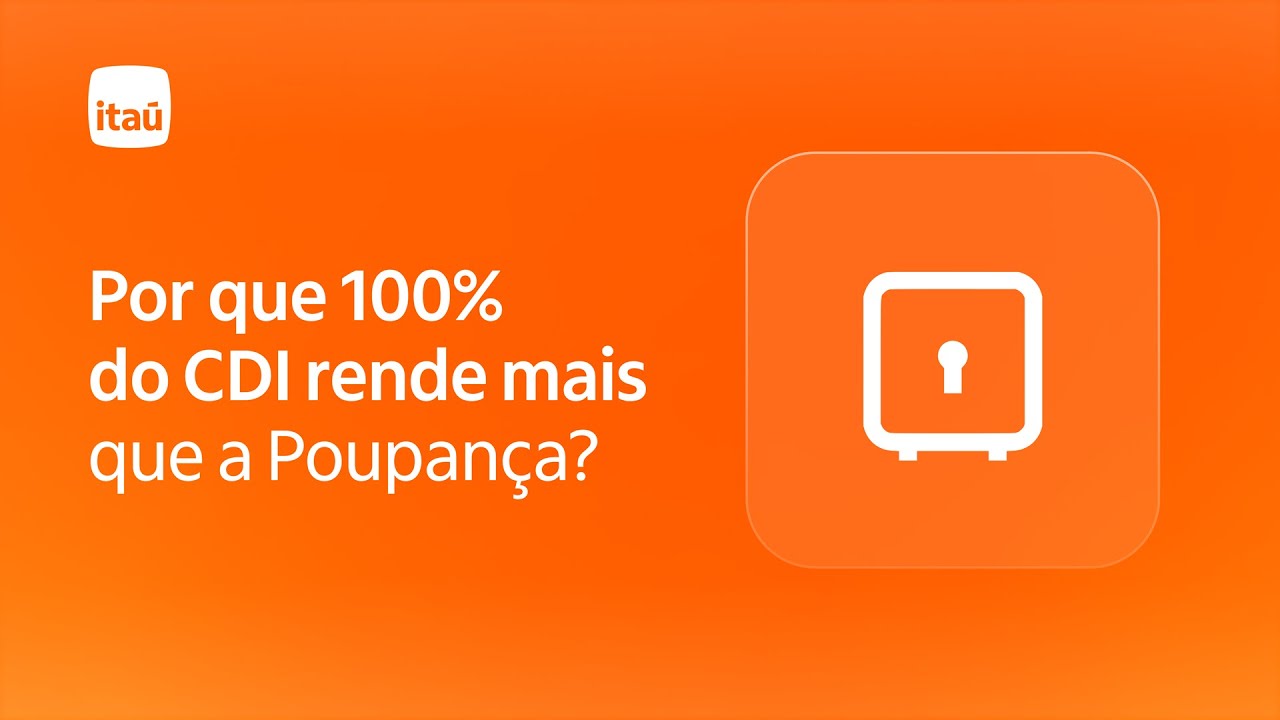 Por que 100% do CDI rende mais que a Poupança?