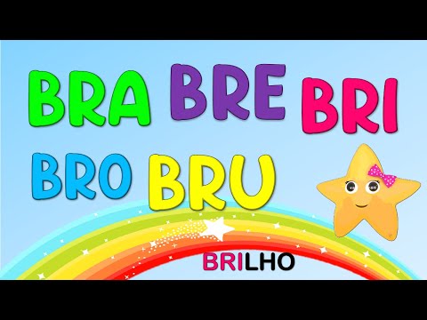 Silabas  BRA BRE BRI BRO BRU - Aprendendo a ler