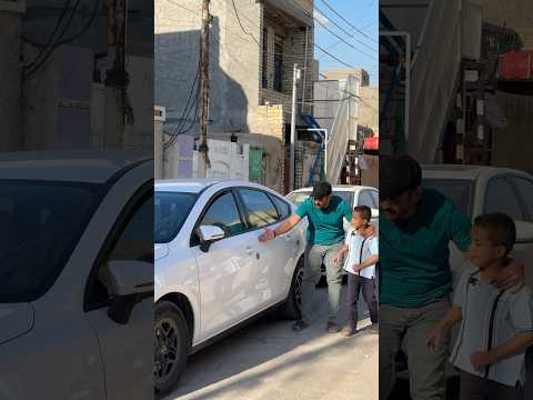 ابني دعمته سياره #comedyshorts