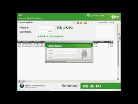 Sistema LinceECF   Exclusao, Desconto e Acrescimo na Venda