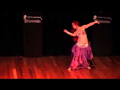 Campeã do IV Festival Nacional Shimmie - Tatiana Lamas - 2ª Fase - Concurso Solo Profissional