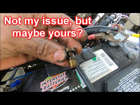 2001 24 Valve Cummins Banjo Bolt Gasket Replacement (located in the back of the head)