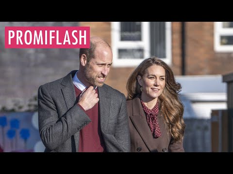 Video Thumbnail: William und Kate übten ersten Auftritt nach Georges Geburt