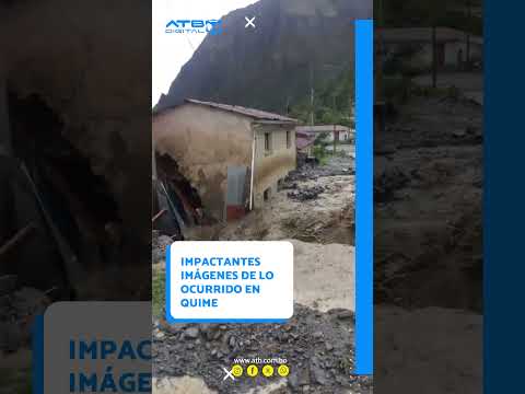 Impactantes imágenes de lo ocurrido en Quime