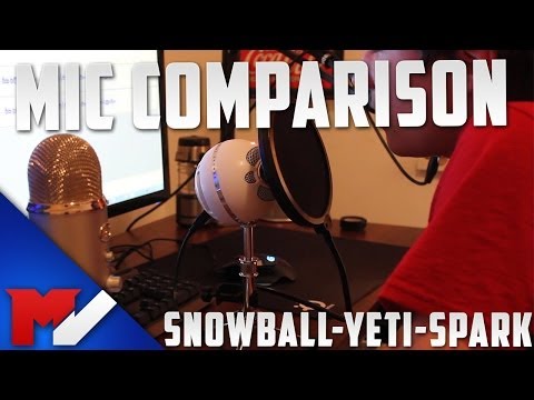 Blue Snowball VS Blue Yeti VS Blue Spark - Overview and Comparison