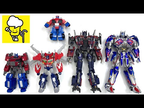 Transformers Optimus Prime evolution vol 4 Rescue Bots Movie Beast Hunter トランスフォーマー 變形金剛