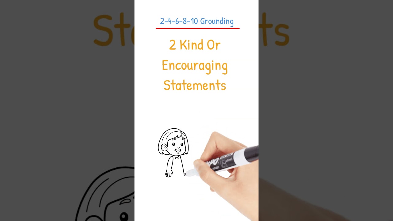 Grounding Techniques #2 - 2-4-6-8-10 Grounding Exercise #groundingtechniques #anxiety #trauma