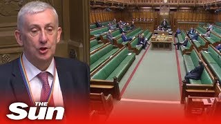 House suspended due to WATER LEAK in Parliament