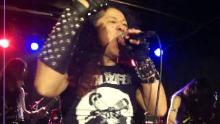 Metalucifer live in Nagoya 2015 - Wolf Man