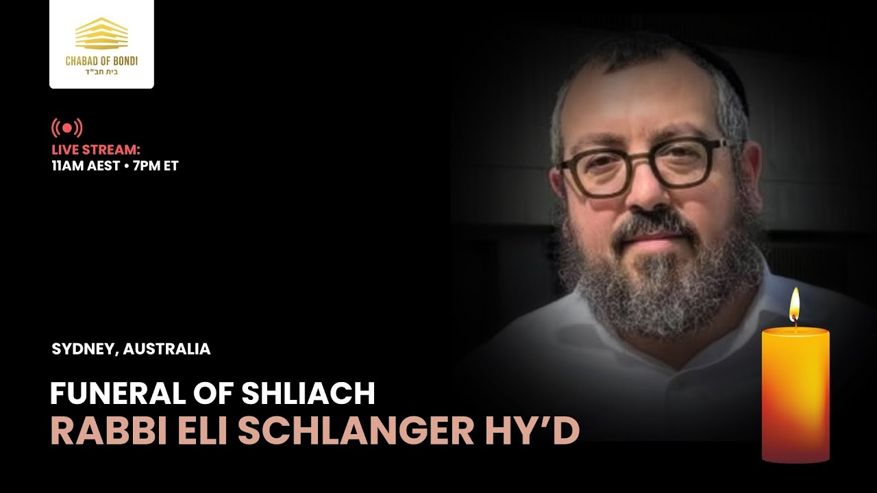 LIVE: Levaya of the Chabad Shliach Rabbi Eli Schlanger HYD |