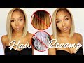 HAIR MAKEOVER | Remove Brass From Blonde Hair and Fix Over Toned Hair At Home