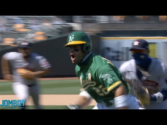Ramón Laureano charges the Astros dugout, a breakdown