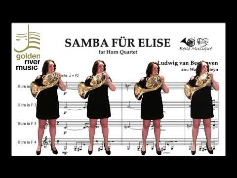 Samba Für Elise - Horn Quartet - Isabelle Roelofs