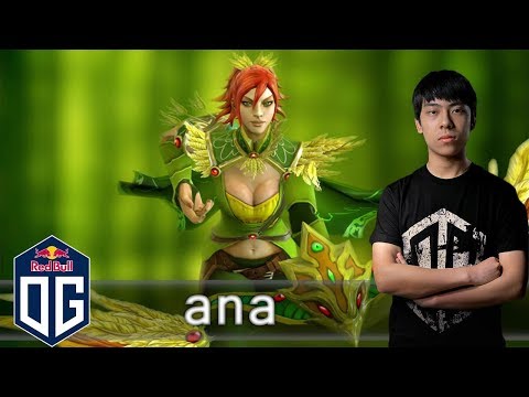 OG.ana Windranger Gameplay - Unranked Match - OG Dota 2.