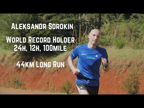 World Record Holder Ultra Marathon - Aleksandr Soroki - 44km Run