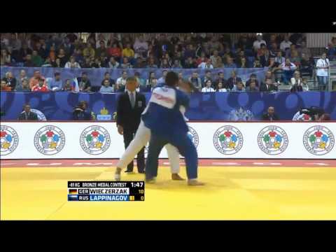 Alexander Wieczerzak vs Aslan Lappinagov Grand-Slam Tyumen 2015