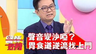 聲音變沙啞、舌頭燒灼感？竟是胃食道逆流找上門？【#醫師好辣】20220221 part1 EP1283 徐乃麟 林利霏