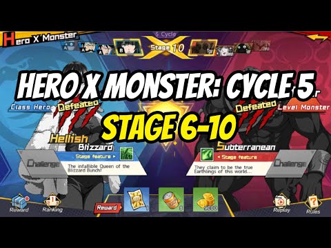 Hero x Monster: Cycle 5! Stage 6-10