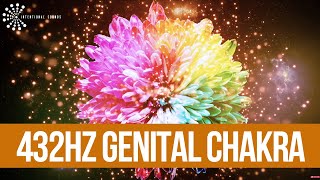 1 HOUR 432Hz Genital Chakra Vibrational Balancing + Binaural I Element: Water
