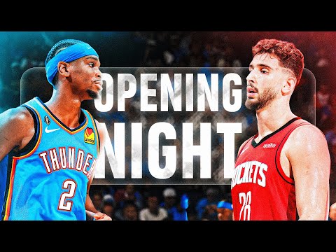 NBA Opening night was Perfect!