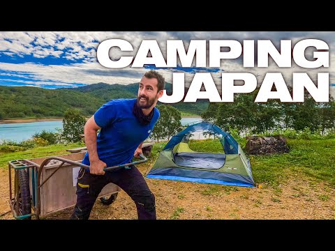 我花了4天時間在日本的山裡露營 (I Spent 4 Days Camping The Mountains of Japan)