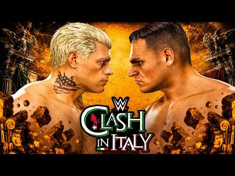 How WWE Clash In Italy Should Be Booked