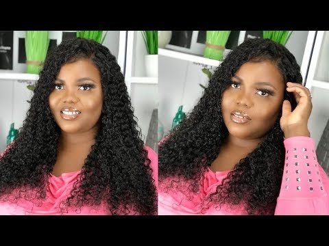 Deep Curly Wig 13x4 Lace Frontal Human Hair Wig 180% 13x6 HD Transparent Lace Wig Color 4