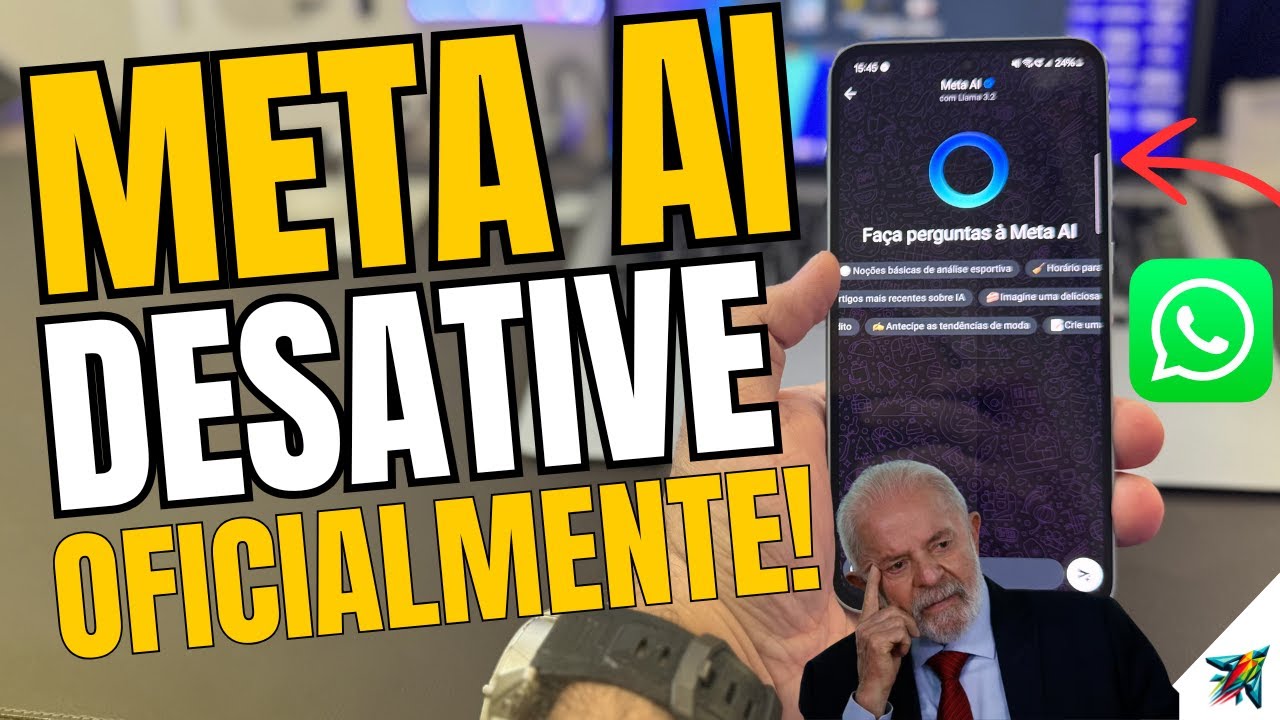 META AI DO WHATSAPP ESTÁ VENDO TUDO! DESATIVE AGORA DE FORMA OFICIAL
