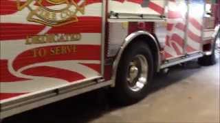 preview picture of video 'POINT MARION VOLUNTEER FIRE CO. STATION 33, RESCUE 6 WALK AROUND, IN POINT MARION, PA.'