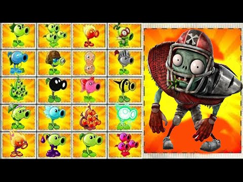 PvZ  Challenge - Every PEASHOOTER vs Evil Jester Zombie | Plants vs Zombies Mod